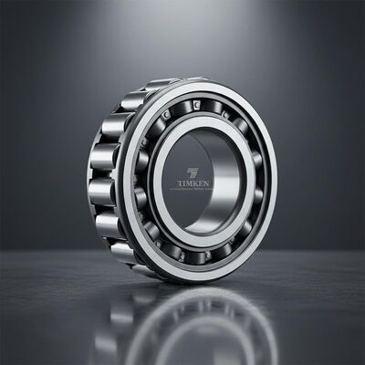 Cuscinetto a rulli TIMKEN con gabbia in acciaio e tempra a bagno di sale per un funzionamento a basso rumore