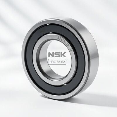 Cuscinetto a sfera NSK da 35x72x15 mm con apertura C3 e durezza HRC 58-62 per macchine industriali